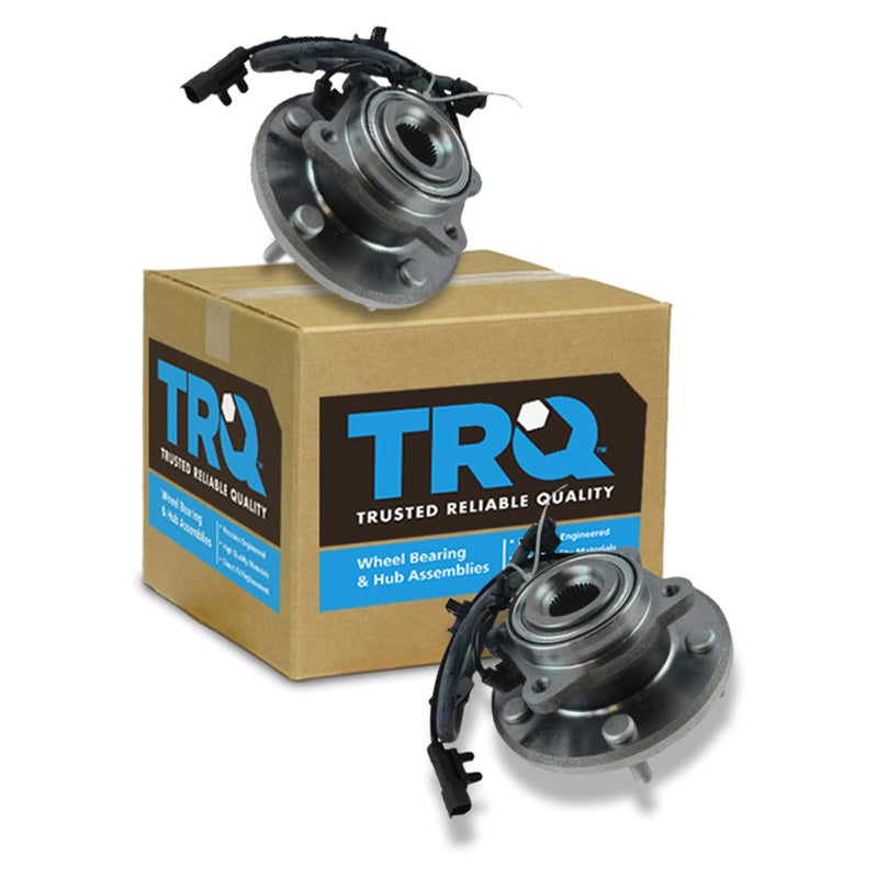 TRQ Rear Left and Right Wheel Bearing and Hub Assembly Set 2 Piece Compatible with 2009-2020 Dodge Journey - Image 1